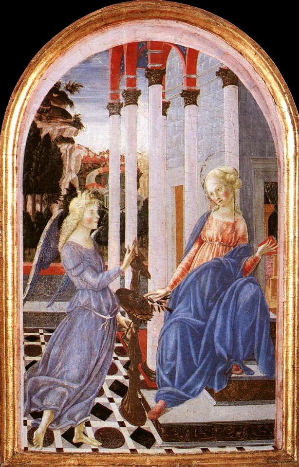 Francesco di Giorgio, annunciazione 01