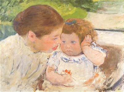 Mary Cassatt - Susan Comforting the Baby No. 1 (c. 1881) 02