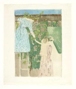 Mary Cassatt-Lespalier