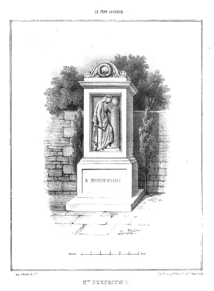 Marty - Les principaux monuments funéraires - Duchesnois