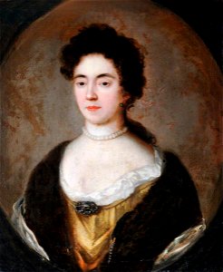 Mary Beale (1633-1699) (attributed to) - Portrait of an Unknown Lady in a Yellow Dress with a Fur Stole - 1548232 - National Trust