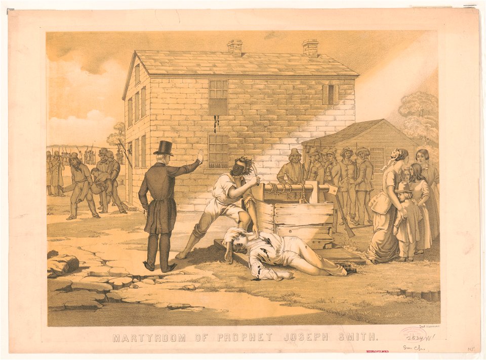 Martyrdom of Prophet Joseph Smith LCCN2003688098