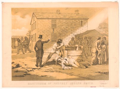 Martyrdom of Prophet Joseph Smith LCCN2003688098