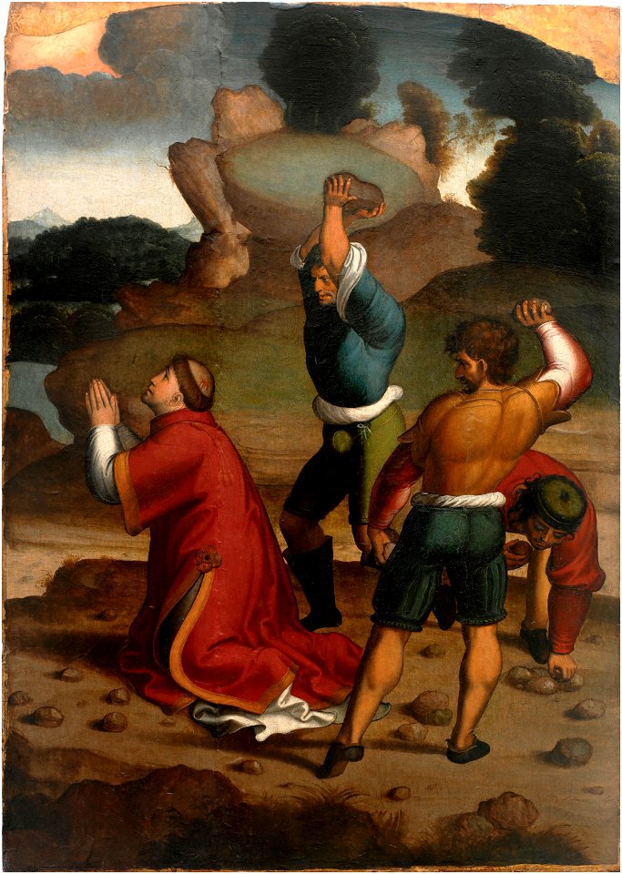 Martirio de San Esteban (Correa de Vivar)