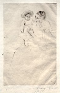 Mary Cassatt (American, 1844-1926) - Hélène of Septeuil - 1941.83 - Cleveland Museum of Art