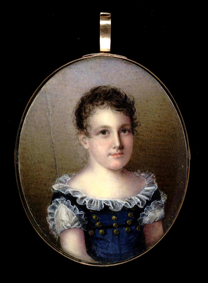 Mary Jane Simes - Portrait of a Young Girl - 1999.27.46 - Smithsonian American Art Museum