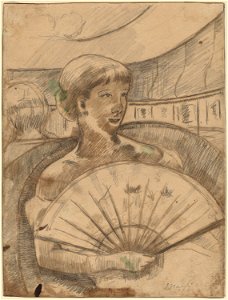 Mary Cassatt - In the Opera Box (No. 3) - NGA 1946.21.82.a
