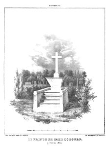 Marty - Les principaux monuments funéraires - Saxe-Cobourg