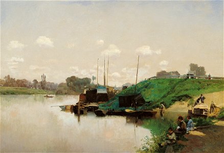 Martín Rico Ortega A Summer’s Day on the Seine