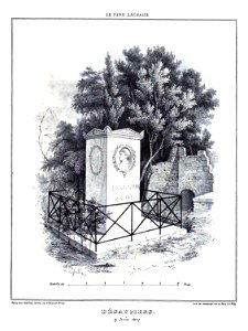 Marty - Les principaux monuments funéraires - Désaugiers