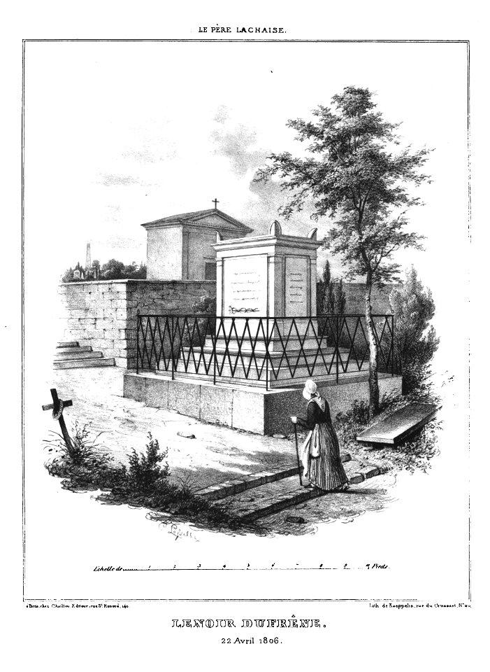 Marty - Les principaux monuments funéraires - Lenoir-Dufrêne