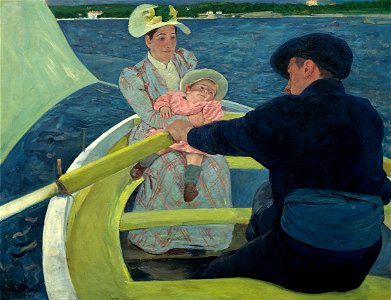 Mary Cassatt - The Boating Party - Google Art Project