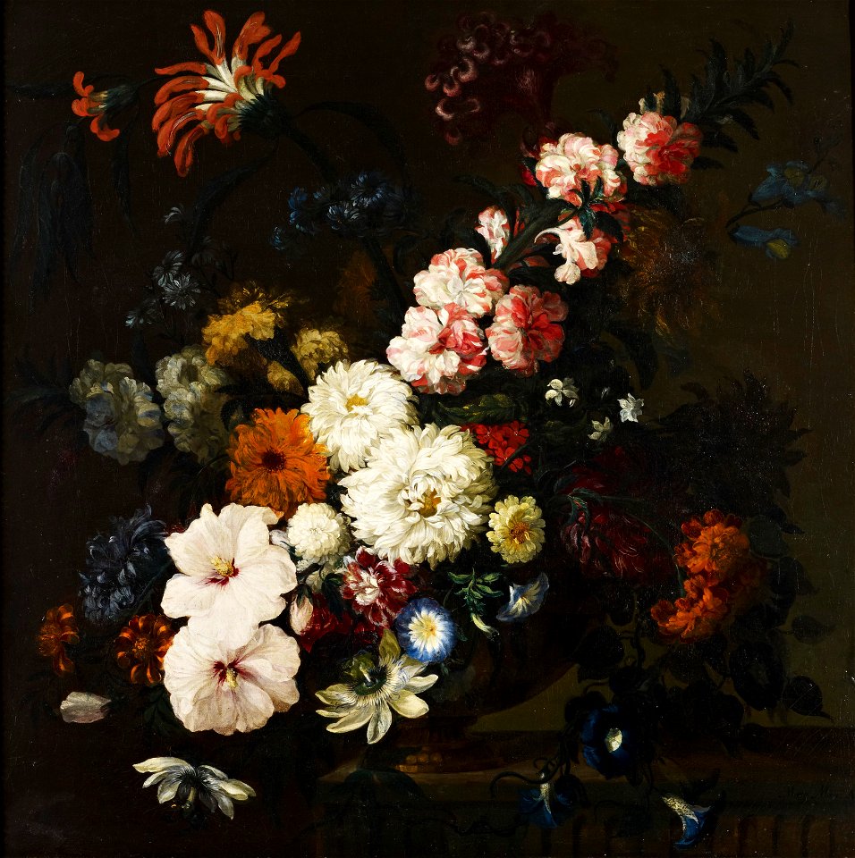 Mary Moser (1744-1819) - A Vase of Flowers - RCIN 402470 - Royal Collection