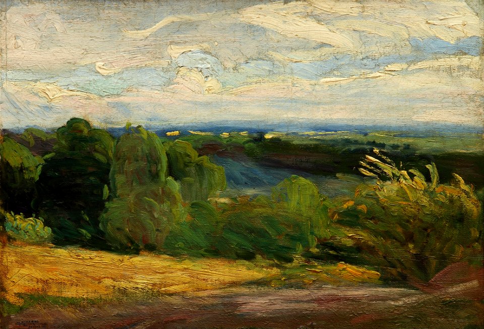 Martín Malharro - En plena naturaleza - Google Art Project