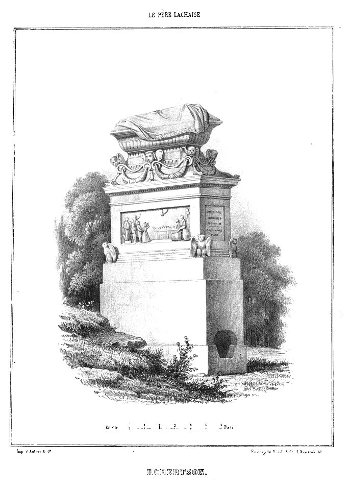 Marty - Les principaux monuments funéraires - Robertson