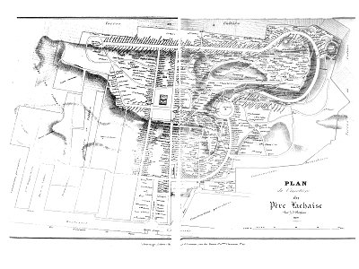 Marty - Les principaux monuments funéraires - Plan 00