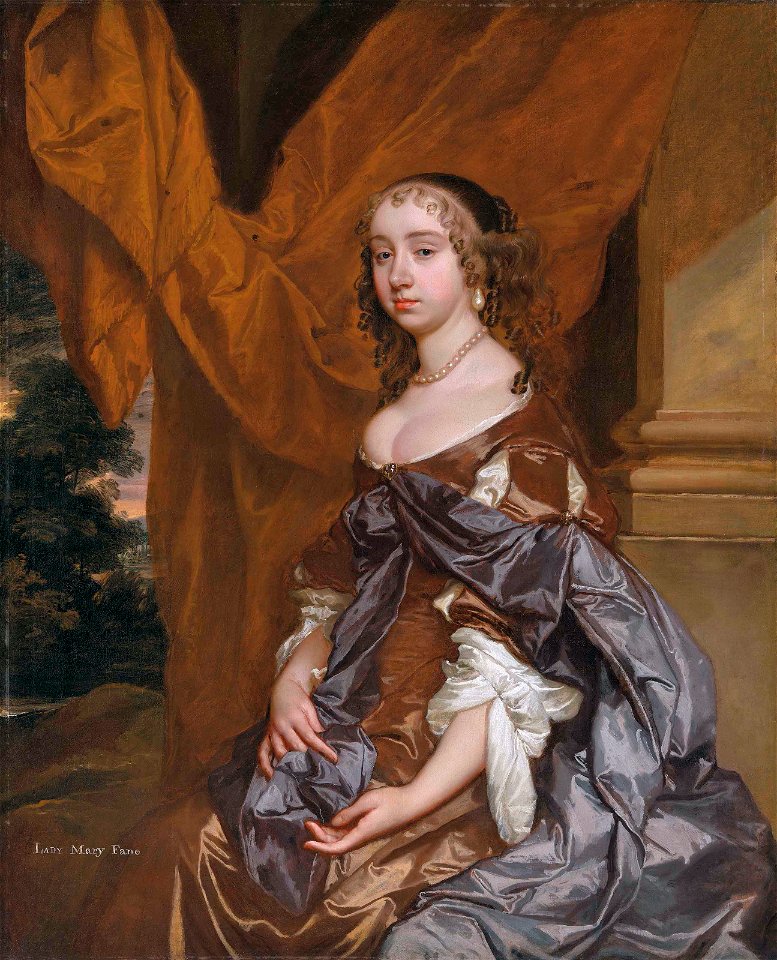 Mary Fane, later Countess of Exeter (1639-1681), by Peter Lely