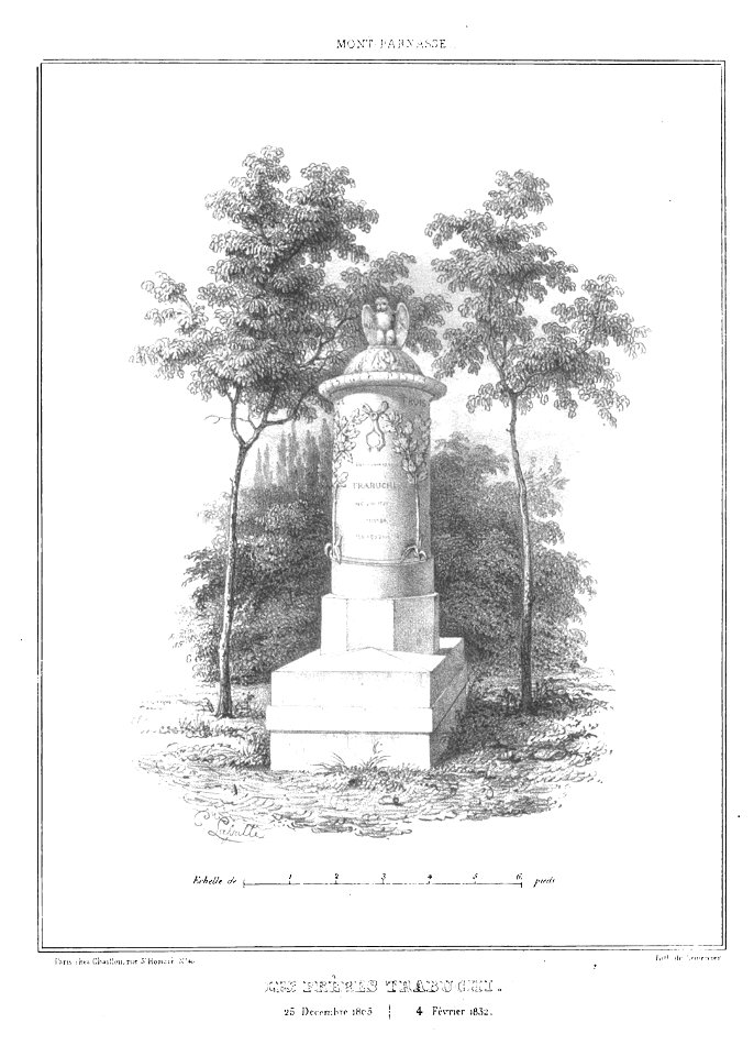 Marty - Les principaux monuments funéraires - Trabuchi