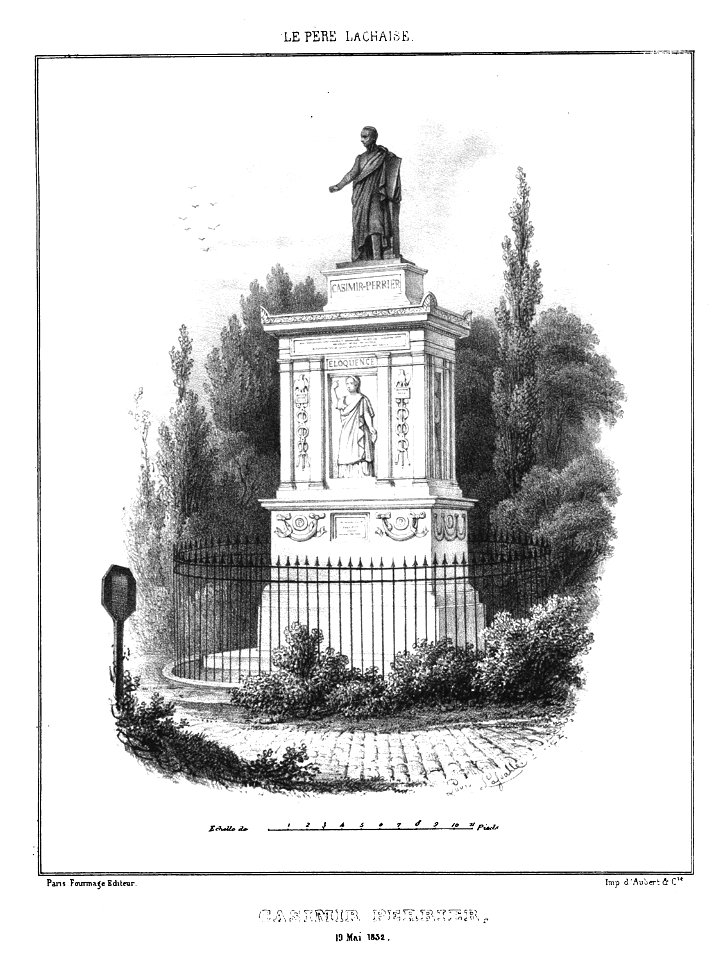Marty - Les principaux monuments funéraires - Casimir Périer
