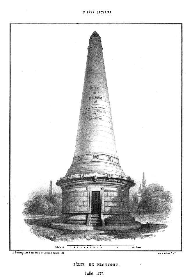 Marty - Les principaux monuments funéraires - Beaujour