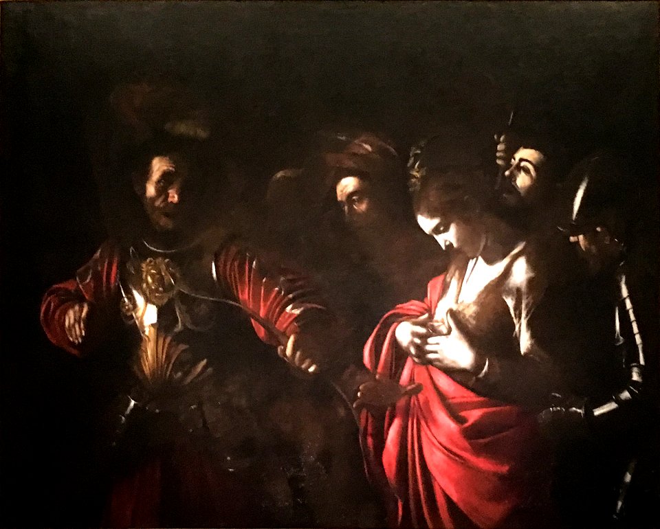 Martyrdom of Saint Ursula by Caravaggio - Palazzo Zevallos
