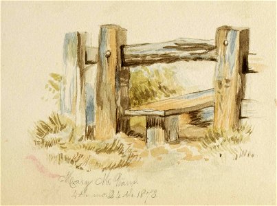 Mary Vaux Walcott - Untitled (Stile) - 1970.355.775 - Smithsonian American Art Museum
