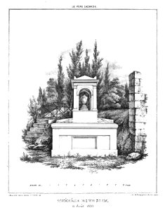 Marty - Les principaux monuments funéraires - Bourgoin