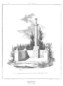 Marty - Les principaux monuments funéraires - Mazois