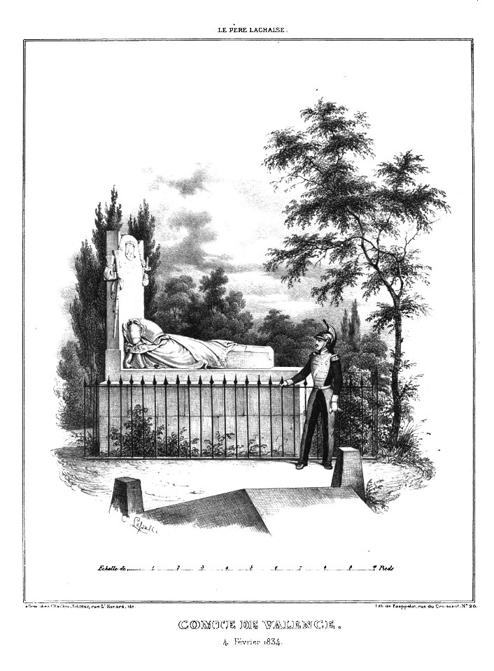 Marty - Les principaux monuments funéraires - Valence