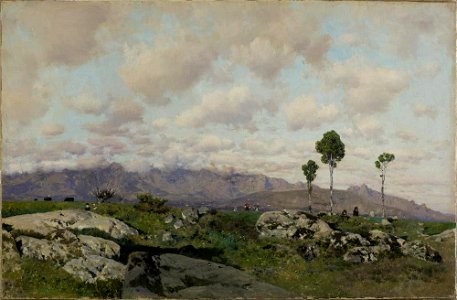 Martín Rico y Ortega - Mountainous Landscape (Sierra de Guadarrama) - A129 - Hispanic Society of America