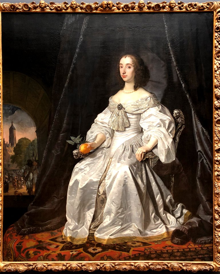 Mary Stuart, Princess of Orange, as widow of William II by Bartholomeus van der Helst