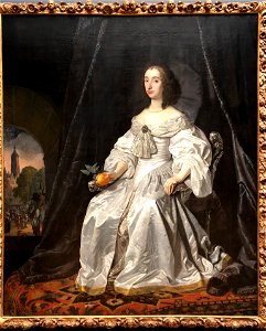 Mary Stuart, Princess of Orange, as widow of William II by Bartholomeus van der Helst