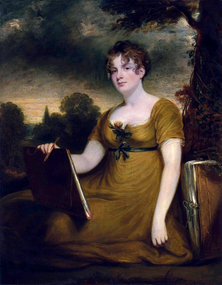Mary Anne Nugent-Temple-Grenville, by John Hoppner