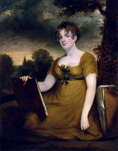 Mary Anne Nugent-Temple-Grenville, by John Hoppner. Free illustration for personal and commercial use.