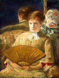Mary Cassatt - Woman with a Fan - NGA 1963.10.95 (1759)