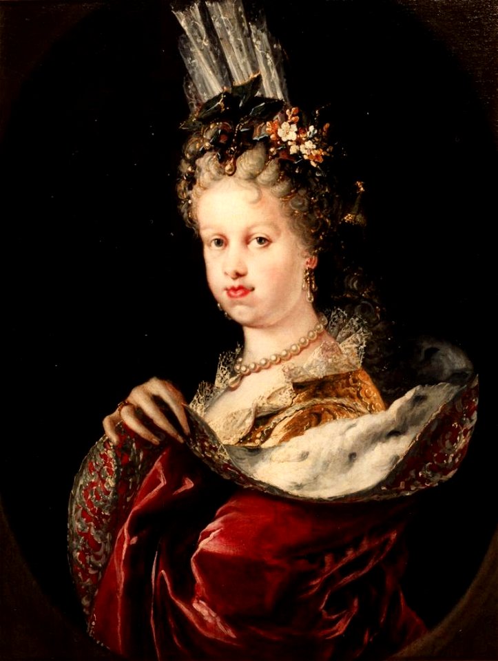 María Luisa Gabriela de Saboya. Miguel Jacinto Meléndez. C. 1712-14. 1712-14. Óleo sobre lienzo. 81 x 62 cm. Museo Lázaro Galdiano. Madrid