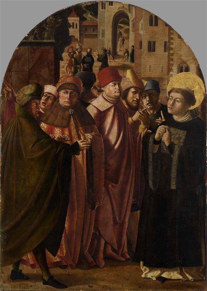 Marx Reichlich - Jakobus-Stephanus-Altar, Disputation des hl. Stephanus - 2591 - Bavarian State Painting Collections