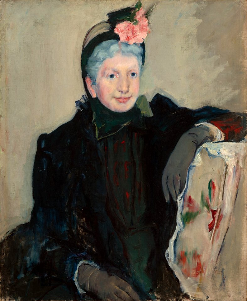 Mary Cassatt - Portrait of an Elderly Lady - 1963.10.7 - National Gallery of Art