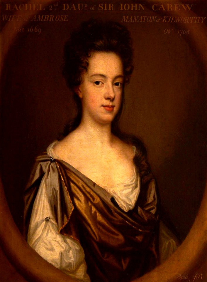 Mary Beale (1633-1699) - Rachel Carew (1669–1705), Mrs Ambrose Manaton - 353010 - National Trust