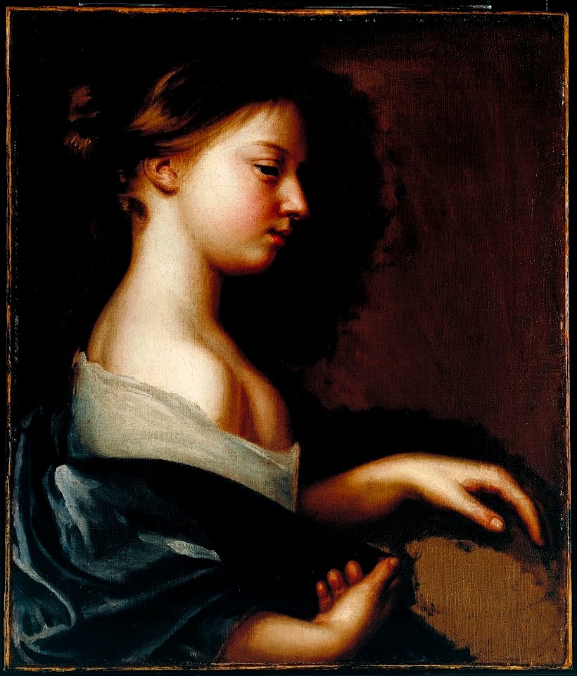 Mary Beale - Portrait of a Young Girl - Google Art Project