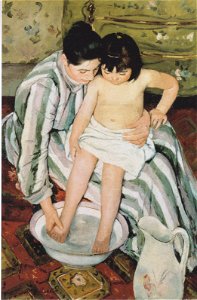 Mary Cassatt - The Child's Bath - 1893