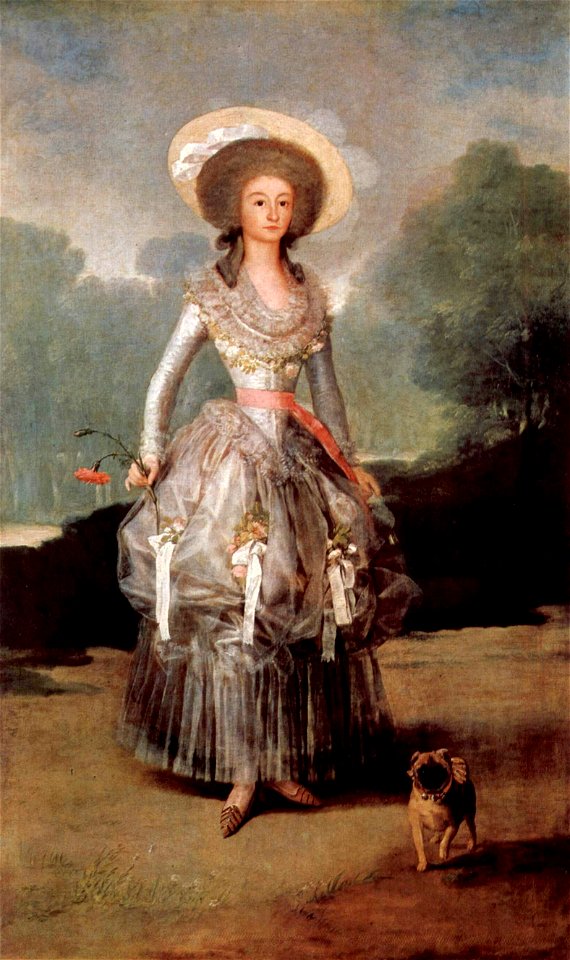 María Ana de Pontejos y Sandoval, Marchioness of Pontejos por Goya