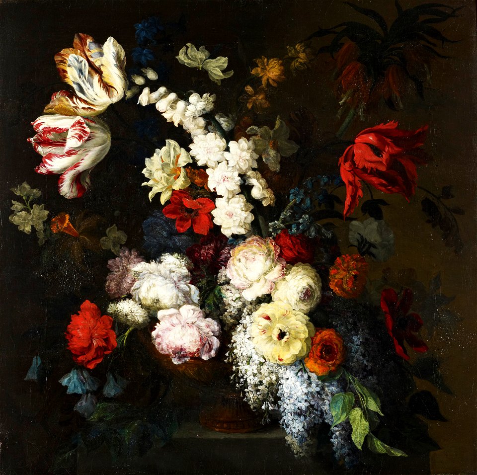 Mary Moser (1744-1819) - A Vase of Flowers - RCIN 402469 - Royal Collection