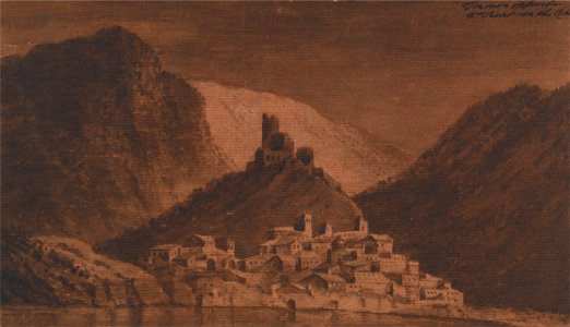 Mary Harcourt - Tournon Opposite to Teint on the Rhone - Google Art Project