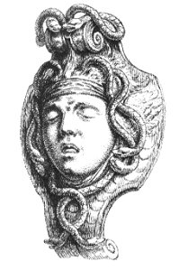 Maske am Zeughaus zu Berlin (Schlüter)