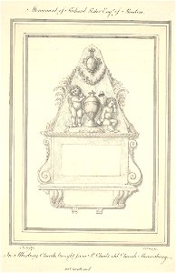 Monument of Richard Lister Esq. of Routon, 1795