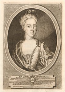 Maryja Kaciaryna Radzivił (de Béthune). Марыя Кацярына Радзівіл (дэ Бецюн) (H. Lajbovič, 1758)