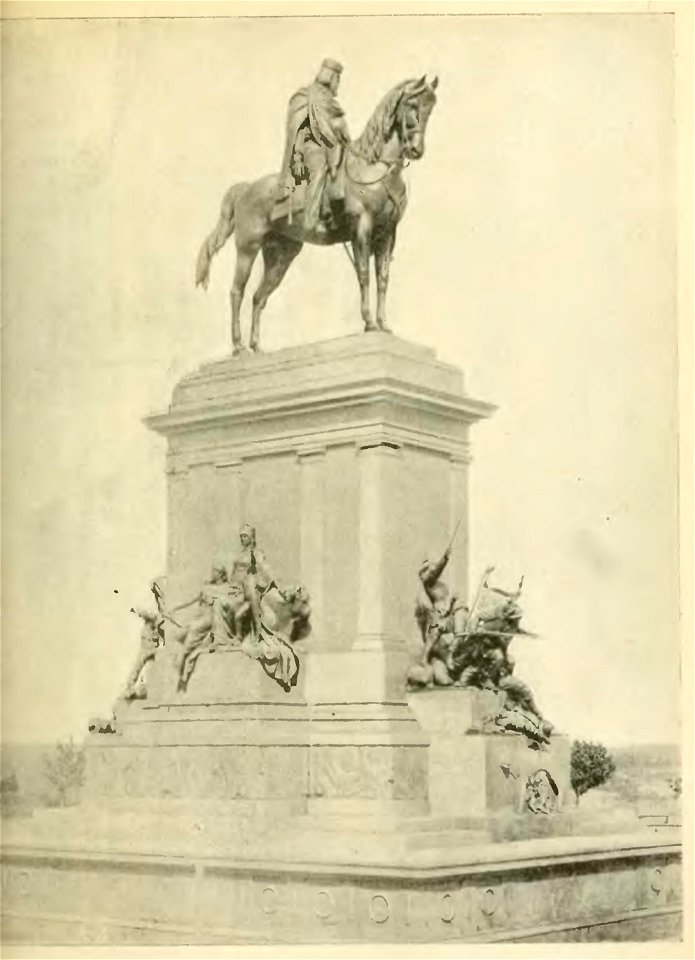 Monumento a Garibaldi - Roma italiana, 1870-1895 (page 429 crop)