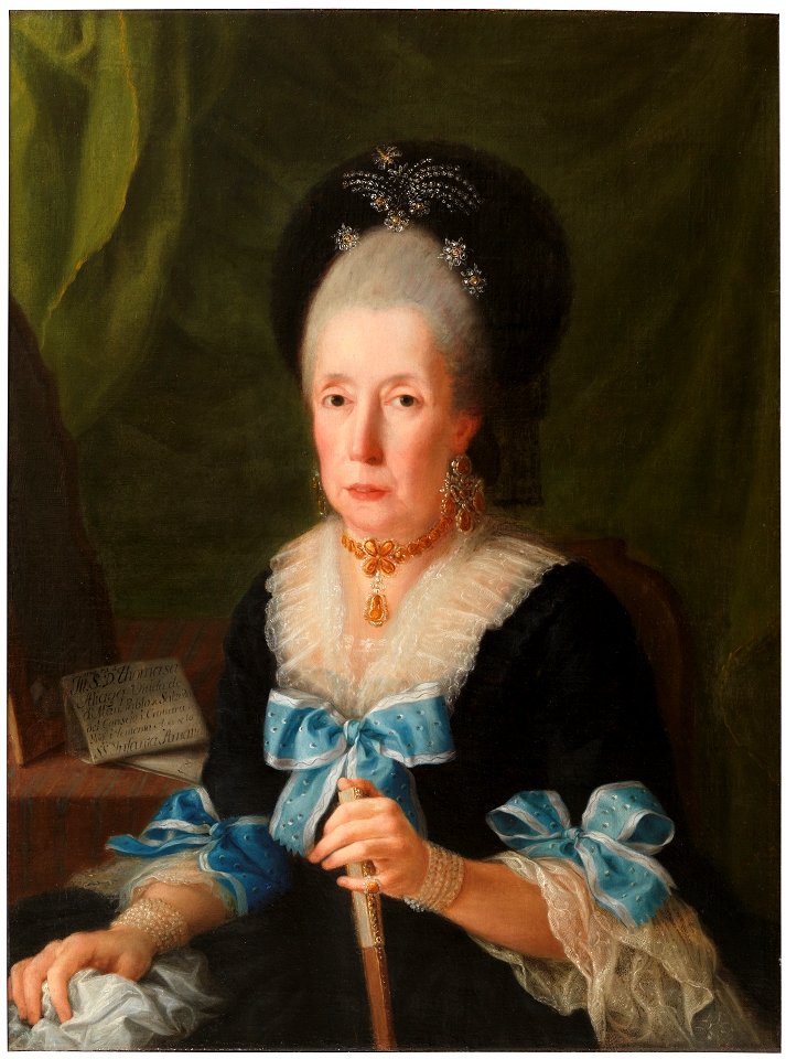 María Tomasa de Aliaga, de Antonio Carnicero (Museo del Prado)