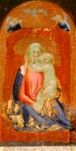 Masaccio, madonna dell'umiltà, washington